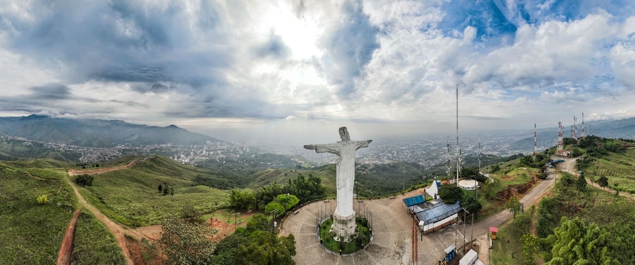 Panorama of Cali, Colombia