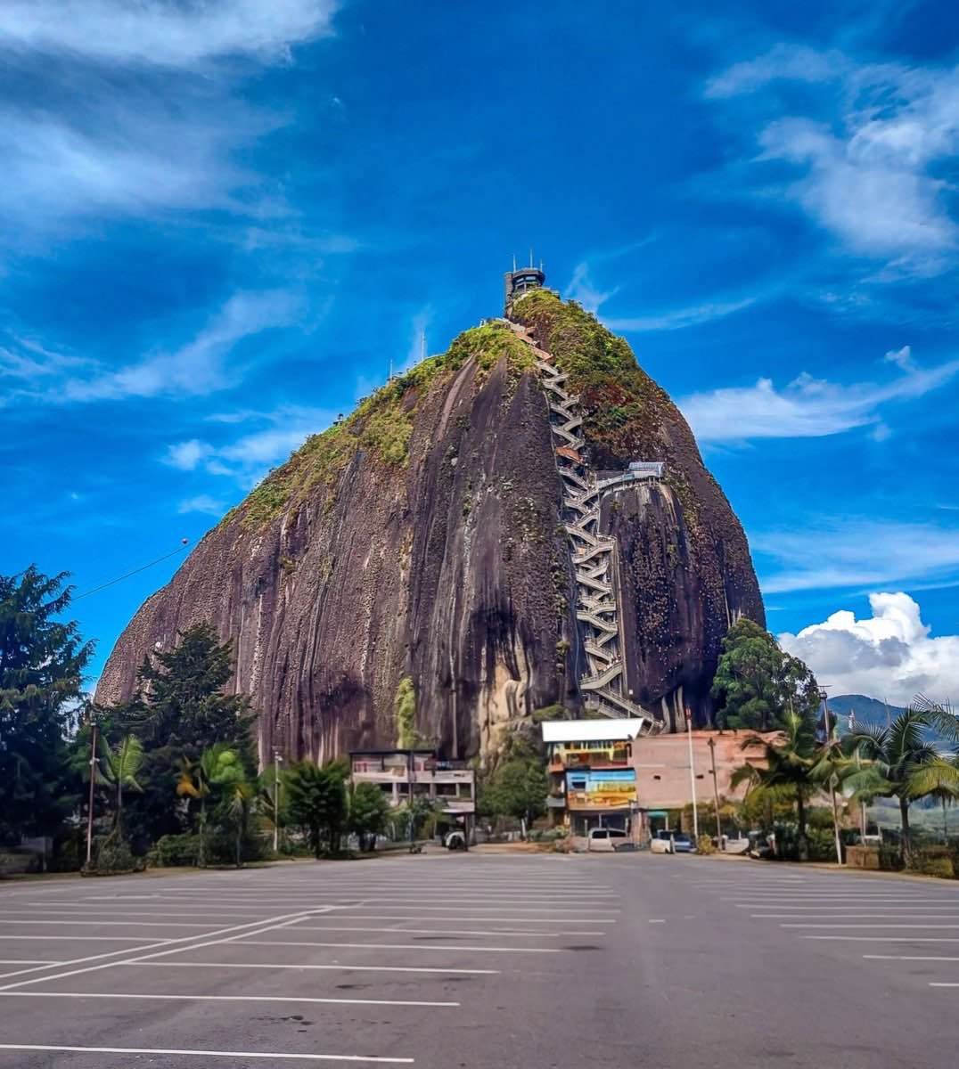 El Penol rock near Guatape, Colombia
